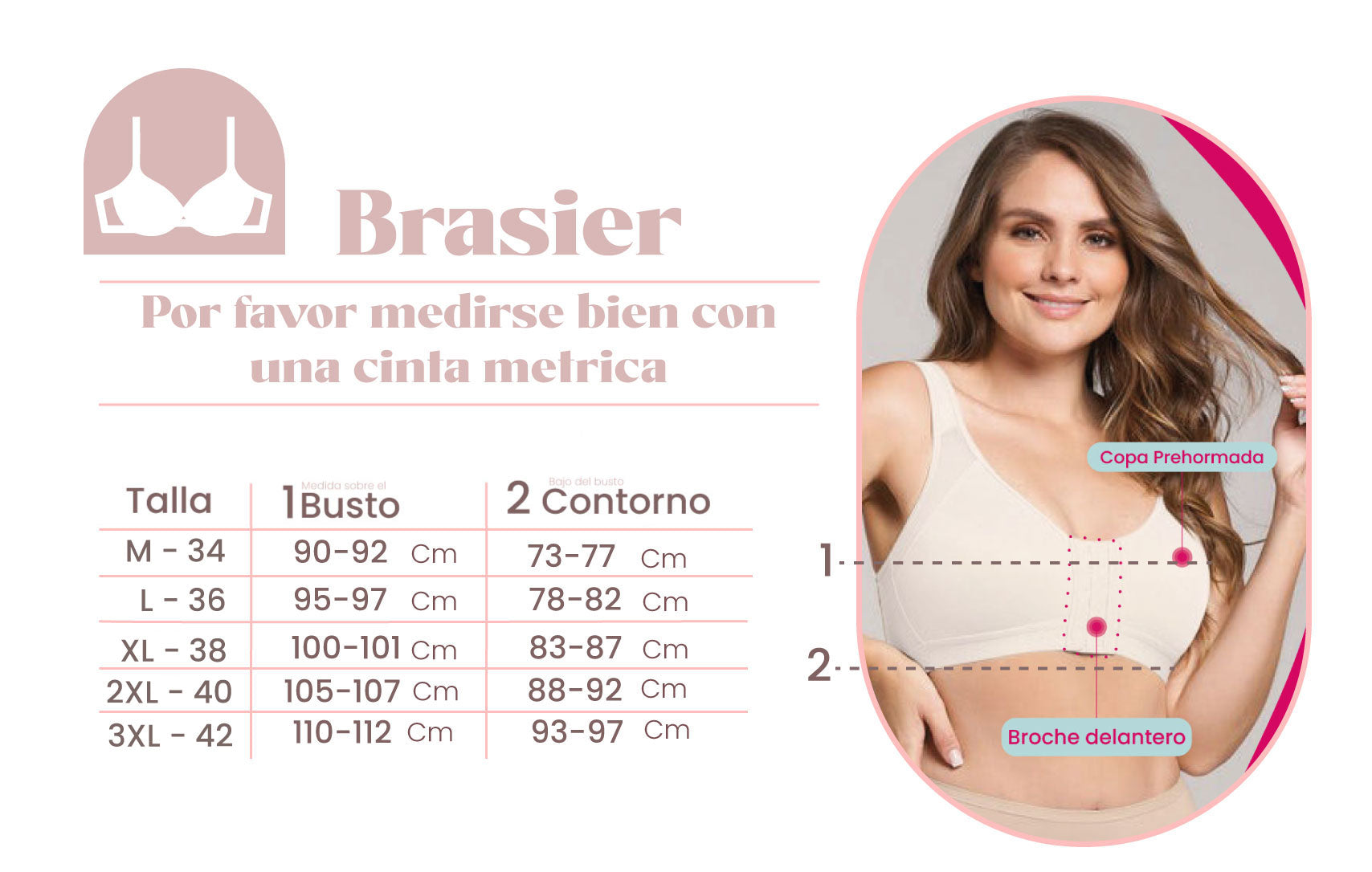 MagicLift Bra -  Compra 1 y llévate 2    Eleva tu Confianza, Siente el Confort.