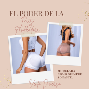 ✨ PANTY MOLDEADOR DE CINTURA 🤩 -  Levanta el trasero hasta 5 cm