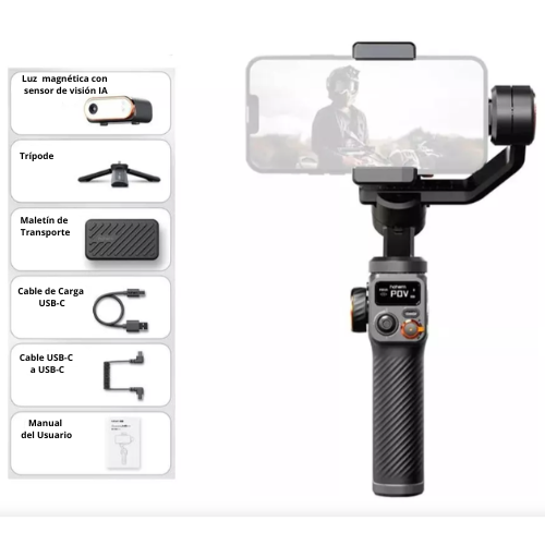 Estabilizador Gimbal - Filmaje Profesional 🤳